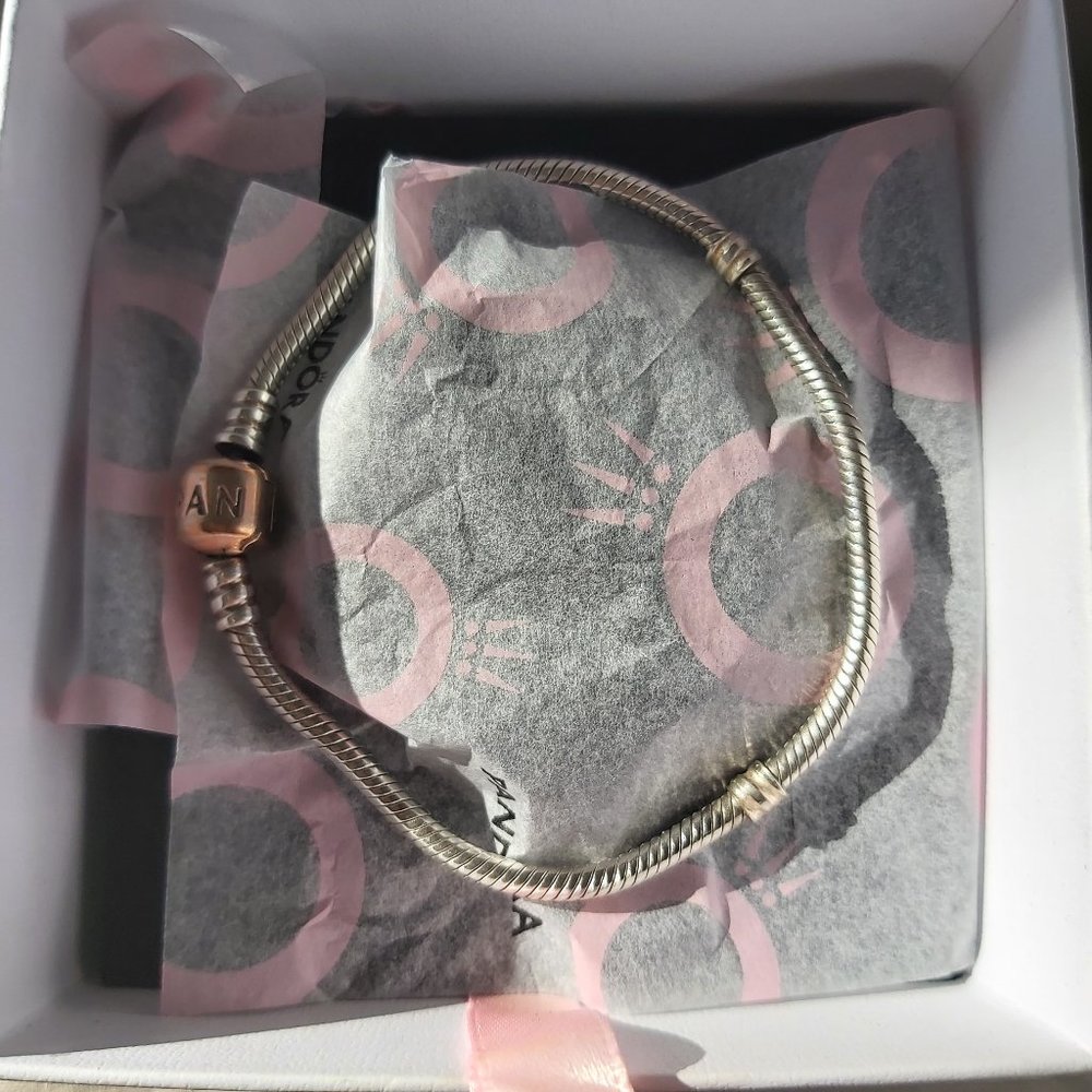 Pandora Bracelet  19 cm moments sterling silver